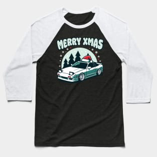 WHITE 180SX MERRY CHRISTMAS EDITION Baseball T-Shirt